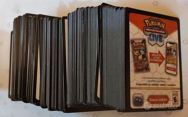 Lotto codici Pokémon GCC TCG online live - set cod