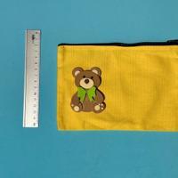 Scuola astuccio orso peluche