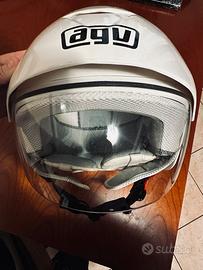 CASCO AGV BALI II GLAMOUR BIANCO TAGLIA XL