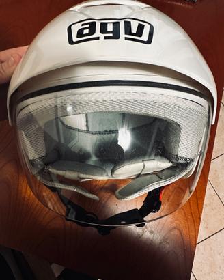 CASCO AGV BALI II GLAMOUR BIANCO TAGLIA XL
