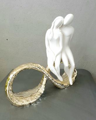 Scultura  infinito -H.23 cm.-Bongelli Preziosi