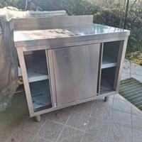 TAVOLO ACCIAIO INOX