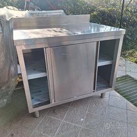 TAVOLO ACCIAIO INOX
