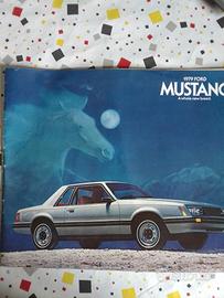 DEPLIANT MUSTANG FORD  1979 originale vintage