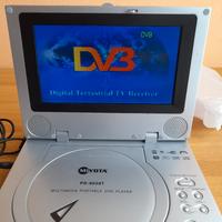 LETTORE DVD DVB TV AV PORTATILE MIYOTA 7'' 