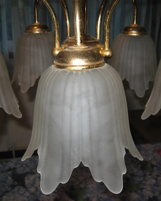 Lampadario 5 luci
