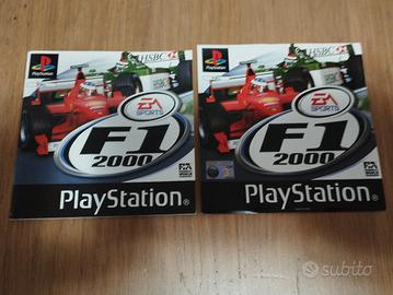 Copertine e manuale F1 2000 Ps1 