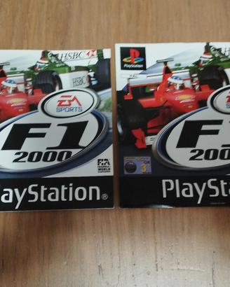 Copertine e manuale F1 2000 Ps1 