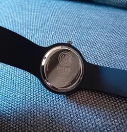 Orologio Sportivo Unisex Inter P-IN461UN2 - Cassa Nera 40 Mm, Quadrante Nero, Cinturino Silicone, Quarzo