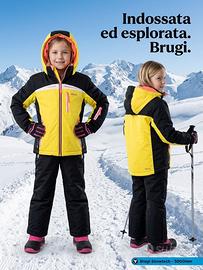 Tuta da Sci Bambina Brugi - Taglia 6/7 Anni