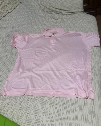 T-shirt rosa a mezza manica