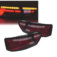 FANALI AUDI A5 11-16 LED ROSSO FUMÉ
