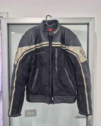 Giacca Moto Dainese Pelle/Tessuto - Taglia 54 - In