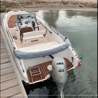 Barca ANGELO MOLINARI AM510 motore Honda 40 CV 4T