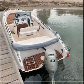 Barca ANGELO MOLINARI AM510 motore Honda 40 CV 4T