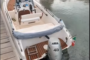 Barca ANGELO MOLINARI AM510 motore Honda 40 CV 4T