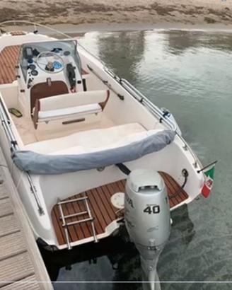 Barca ANGELO MOLINARI AM510 motore Honda 40 CV 4T
