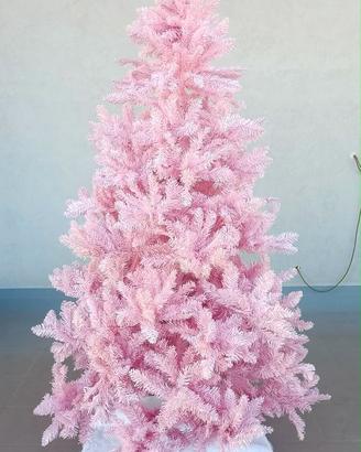 ALBERO DI NATALE ROSA