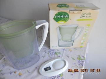 Due caraffe filtra acqua