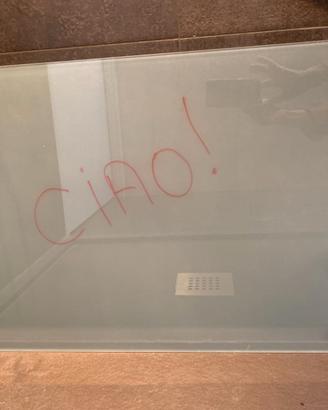 Lavagna in vetro cancellabile a secco