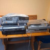 Impianto stereo vintage Hitachi anni ’70/’80 compl