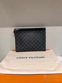 Portadocumenti Louis Vuitton in Tela Damier