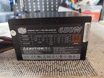 alimentatore  cooler master 