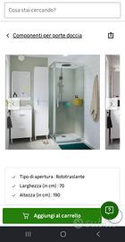 box doccia 70x70 