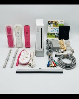 Nintendo Wii completa di giochi e accessori 