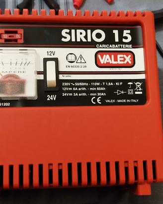Caricabatteria SIRIO 15 per batterie al piombo