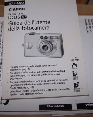 Fotocamera digitale Canon Ixus V2