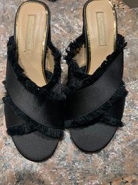 Sabot e sandali neri