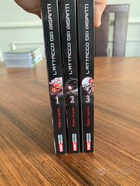 ATTACK ON TITAN MANGA 1-3