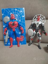 set di due spiderman snodabili