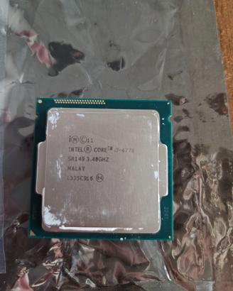 CPU intel i7 4770 funzionante