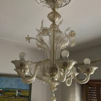Lampadario in vetro di Murano classico - 6 luci