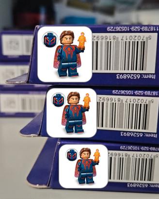 minifigures spiderverse spiderman sigillati