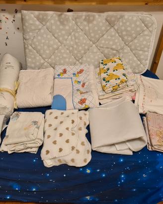 set biancheria per lettino bimbi