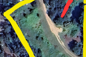 Terreno con rudere accatastato 5 min da p.to roton