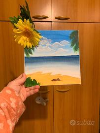 Dipinto a mano su tela