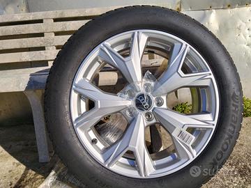 Treno gomme invernali + cerchi original Audi NUOVE