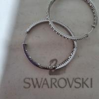 Orecchini Swarovski a cerchio