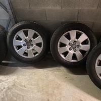 Set Cerchi originali Audi 18 più gomme invernali