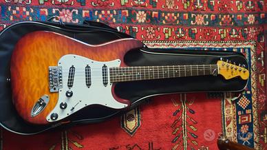 Stratocaster Jim Red Top Marezzato