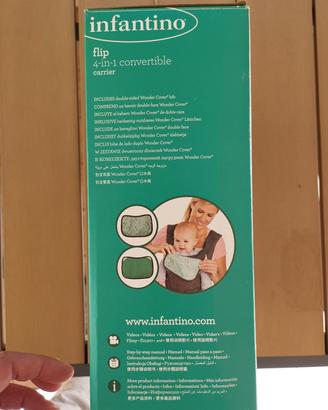 marsupio infantili 4 in 1