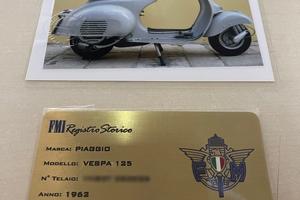 Piaggio Vespa 125 vnb3 1962