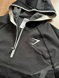Gymshark Onyx Seamless Hoodie Black Grey