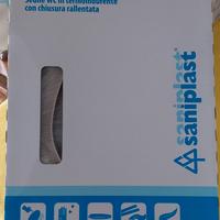 Sedile WC termoindurente con chiusura rallentata
