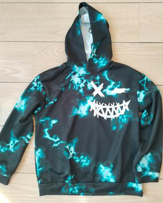 tuta: felpa con cappuccio 