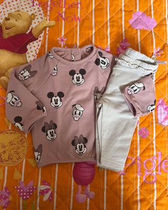 Completo felpato Disney cm 62
